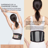 Ceinture de palais chaude 2 en 1 3 modes machine compresse chaude ceinture masseur de ventre ceinture chauffante sans fil chaude