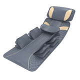 Matelas chauffant 60x175cm régulation temp 3 niveaux d'intensité 5 modes tapis de massage siège massant shiatsu vibration minuterie