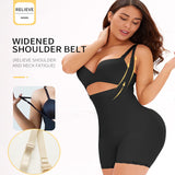 Européen et américain grosse femme taille taille shaper fermeture à glissière boucle une pièce corps shaper corps shaper  XL
