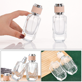 Flacon parfum vide 11x6cm 50ml vaporisateur parfum voyage recharge parfum–spray compact élégant et anti-fuite bouteille de parfum