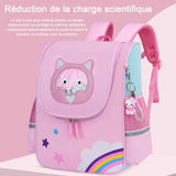 artable 31 x 24 cm enfants style animal mignon cartable maternelle fille pour enfant léger et imperméable convient pour 3 à 6 ans