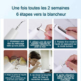 Jet dentaire 5v 3 vitesses électrique type-C capteur intelligent rotation haute vitesse têtes interchangeables couleur variable
