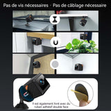 Caméra Batterie grande capacité 600mAh Prend en charge le couplage Bluetooth Sans fil Ultra HD 1080p Vision nocturne infrarouge