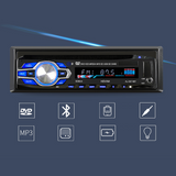 Radio de voiture bluetooth lingot simple lecteur de CD de voiture lecteur de DVD de voiture bluetooth mains libres FM