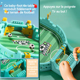 Baby-foot 23 x 12 cm Matériau ABS Un plaisir infini pour deux joueurs Table de babyfoot interactive et compétitive Jouets de table