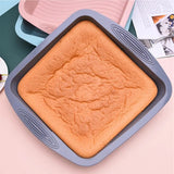 Moule à gâteau silicone 26x25.5x5cm Moules Rectangulaire Antiadhésif pour Gateaux Cuisson Bricolage Pâtisserie Gâteau Moule Silicone