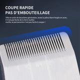 1 pièce tondeuse à cheveux rouge électrique tondeuse à cheveux coupe favoris longueur réglable puissance maison tondeuse cheveux
