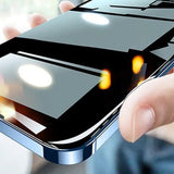 Film trempé pour téléphone portable   iPhone13   2PCS  Anti-regard 30  Anti-empreinte forte  Résistant aux rayures et à l'abrasion