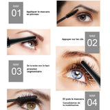 Recourbe cils chauffant 360mah 29x20x130mm recourbe-cils électrique à 4 température boucle naturelle pour le maquillage des yeux