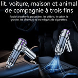 Souffleur air 100w 800000rpm 6-16KPA  avec 8 buses de gonflage différentes soufflage et aspiration souffleur poussière à un bouton