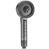 Pomme de douche pressurisée Réglage à quatre vitesses Boutons de piano Démontable pour le nettoyage ABS épais Pomme de douche