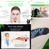 Masque charbon debambou Peel Off masque d'élimination despoints noirsdeen profondeur rétrécissement despores masque anti-comédons