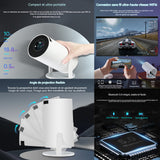 Mini Videoprojecteur Portable 4K 120 ANSI Bluetooth 5.0 WiFi 6 Android 11 Projecteur avec Video Correction Automatique du Trapéze