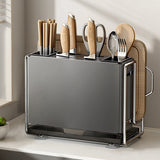 Support pour planches à découper Support de rangement en une seule pièce Etagère de cuisine multifonctionnelle