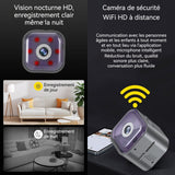 Caméra 1080P batterie 960mAh interphone bidirectionnel avec surveillance du sommeil et longue durée vision nocturne infrarouge