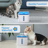 Distributeur d'eau pour animaux de compagnie distributeur d'eau automatique circulant distributeur d'eau mobile silencieux