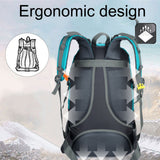 Sac à dos grande capacité camping sac de sport étanche sac d'alpinisme en plein air sac à dos 50L sac à dos de randonnée