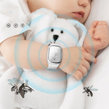 Bracelet anti-moustique à ultrasons Portable Bracelet anti-moustique pour pelouse pour enfants USB Anti-moustique bionique