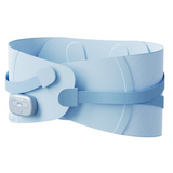 Ceinture chauffante ems peut vibrer ceinture de massage compresse chaude sans fil 106x22cm 3 niveaux réglables chauffant menstruel