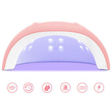 54w nail art lamp mini baking lamp 18 lamp beads nail polish dryer nail light therapy lamp nail lamp nail gel dryer