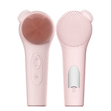 Brosse Nettoyante Visage Électrique Nettoyage à 5 vitesses Étanchéité IPX7 Massage à chaud Multi-fonctions Brosse nettoyante visage