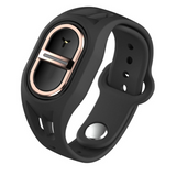 Bracelet anti-moustiques 75mAh IPX4 262x29x14mm anti-moustiques bracelet anti-moustiques ultrasonique portable d'extérieur noir