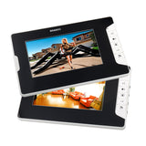 Sonnette de porte visible 7 pouces HD LCD Vision de nuit Imperméable Sonnette de porte extérieure à angle réglable