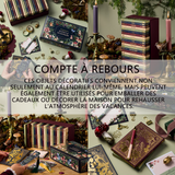 alendrier du compte à rebours de noël sur 24 jours papeterie de l'avent calendrier carnet de l'avent pour ados multifonctionnel