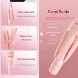 Fer à friser automatique rose multifonctionnels boucleur automatique avec ions négatifs 4 niveaux température réglable 2 en 1