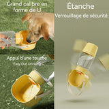 Tasse de voyage pour chien gobelet l'alimentation et l'eau des animaux gobelet à eau pour chat et chien capacité en eau 350ml