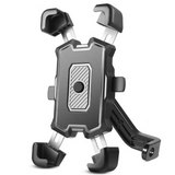 Support telephone velo compatible smartphones de 4.8-6.8 avec pnce de à dégagement rapide pour trotinette electrique scooter VTT