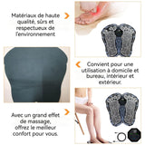 Masseur de pieds 15 modes Facile à utiliser Affichage numérique Utilisant la technologie EMS Rechargeable par USB Matériau sûr