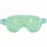 Masque yeux froid réglable avec doublure en flanelle masque de glace pour les yeux masque des yeux gel gonflés gel froid yeux