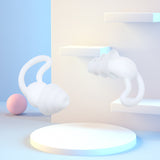 Bouchons d'oreille en silicone, 2 paires, pour la natation, imperméables à l'eau, pour dormir et réduire le bruit