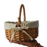 Panier de pique-nique 20x17x21cm panier de pique nique panier de plage corbeille a fruits panier pique nique panier stockage