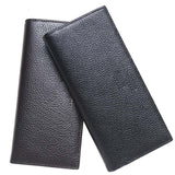 Homme portefeuille long cuir cuir multi-cartes affaires portefeuille argent clip carte bancaire clip large zero portefeuille
