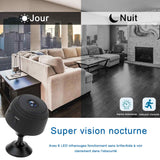Mini caméra 1080 2.4G WiFi HD vision nocturne sports extérieur caméra vidéo portée corps moniteur mobile technologie camera espion
