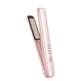Lisseur sans fil LED 3000mah USB charge 4 niveaux de réglage utilisation humide et sèche lisseur cheveux pour curling et lissage