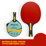 Batte de ping-pong divertissement et loisirs formation sportive  raquettes de tennis de table de qualité professionnelle