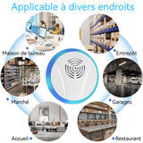 répulsif moustique 1200mAh Silencieux Ecologique Chargement Etanche Clavier Minutage Multi-occasions antiparasitaire à ultrasons