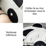 Épurateur De Pieds 35x40cm Brosse de massage antidérapante en forme de panda avec ventouse pour les pieds et les soins de la peau