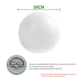 1pcs Luminous Globe Light Remote Controlled Floating Light 30cm Garden Pool Decorative Lamp Household Waterproof Garden Lights