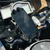 Support de téléphone portable de moto antichoc vélo électrique vélo ride navigation support étanche snap - in nylon matériel