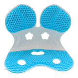 oussin lombaire 42x36x31cm Coussin de chaise ergonomique en silicone respirant pour lombaire Soutien solide et assise confortable