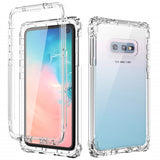 Étui transparent pour téléphone portable Convient au S10e Facile à installer Design de haut niveau Résistant aux chutes et aux chocs