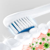 Brosse à dents électrique 20.5x11x3.5cm 70db 42000 fois par minute IPX7 6 vitesses réglables brosse à dents sonique unisexe