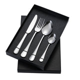 ouverts de table 5PCS sliver 4 set ménagère ensemble de couverts occidentaux en acier inoxydable ustensiles de cuisine vaisselle