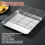 4 pcs Grille de refroidissement 38x38cm Gril d'extérieur carré Grilles de barbecue Grille cuisson Grilles barbecue Grille carrée