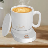 Home office intelligent thermostatic heating coaster coffee hot milk insulation coaster base automatic stirring cups