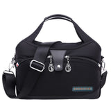 Sac Bandoulière Femme Grande Capacité Sac à Main Bandoulière avec 10 Comparitments Sac Multipoches Bandoulière Oxford Imperméable